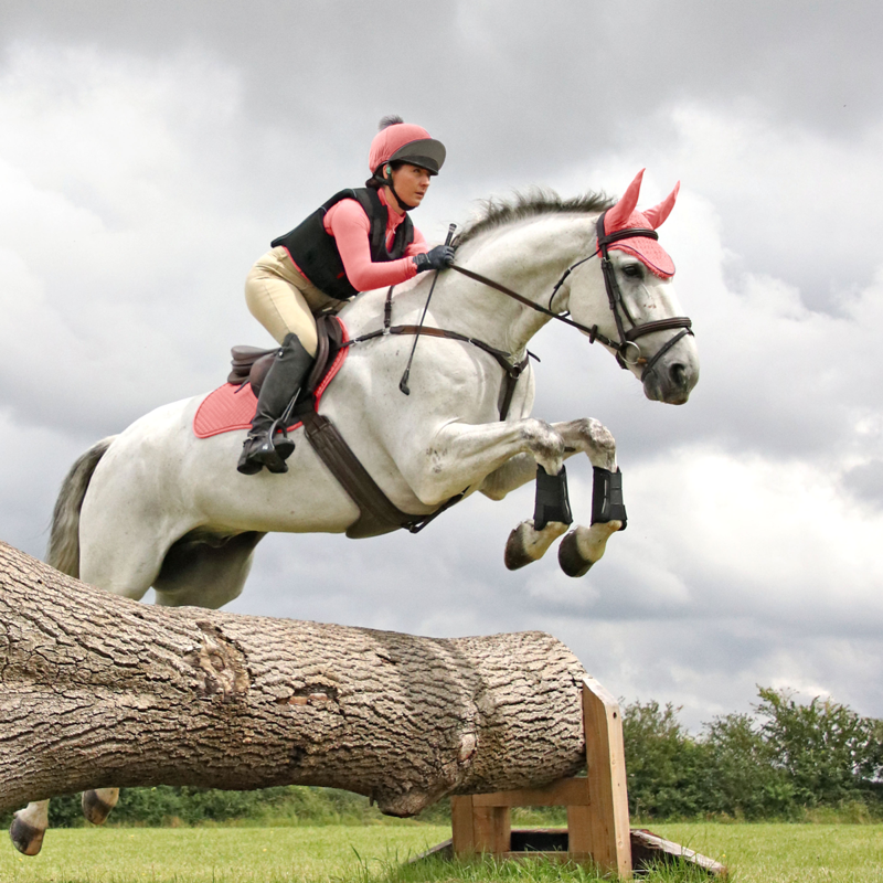 Hy Sport Active Fly Veil - Coral Rose-2